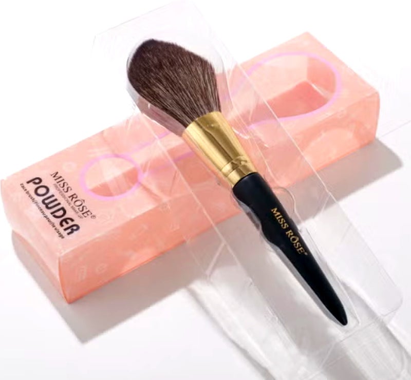 Miss Rose professional Makeup powder Brush - soft Bristles, Smooth Fiinish - Image 1